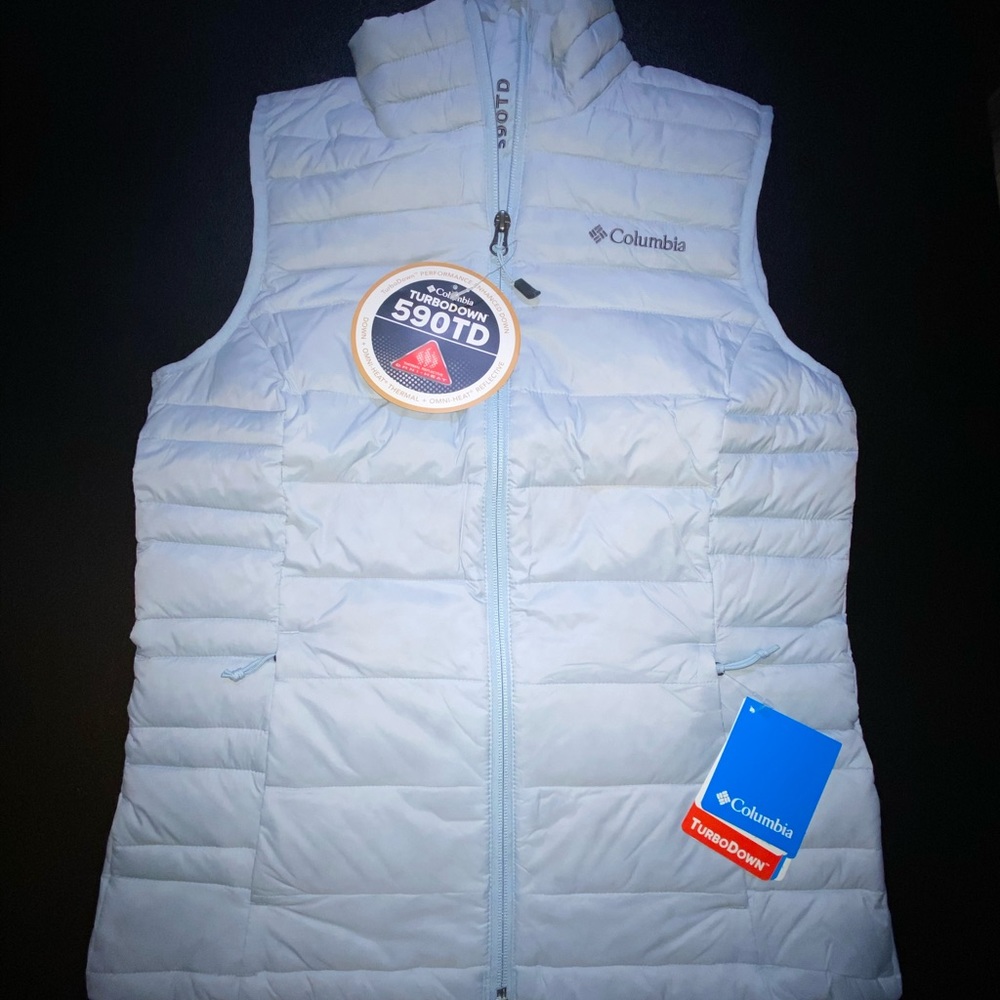 NEW Columbia Mist Falls Down Vest - Picture 3 of 8